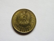 Rare One 1 Polish Grosz Coin - Lucky Charm - Lucky Coin - 2020 Poland 1 Grosz