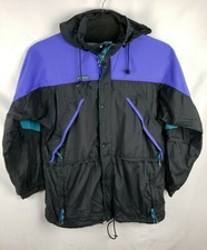 Vintage Columbia Men's 90s Ski Jacket Size Large Radial Sleeve Prop Costume