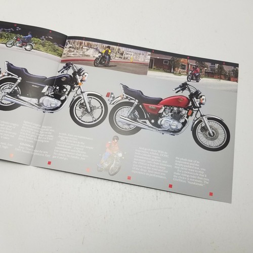 1985 Suzuki GS300L GS450L GS450GA Sales Brochure Advertising 8.5x11 - Picture 3 of 4