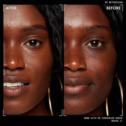 Suero corrector maquillaje profesional Nyx Bare With Me acabado natural vegano - Imagen 72 de 84
