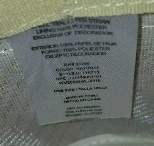 Summer Fedora Panama Straw Hat with Red Band & Roses - Bild 4 von 5