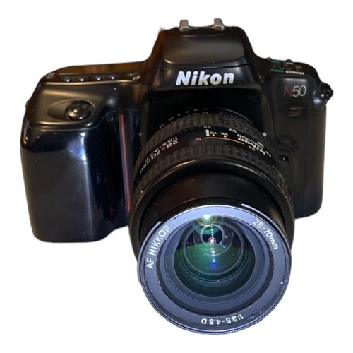 Nikon N50 35mm SLR Camera W/Nikon AF Nikkor Zoom 28-70mm Lens - Picture 8 of 13