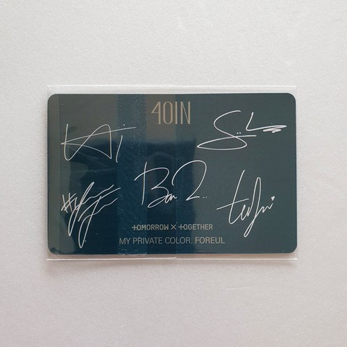 Tarjeta con foto oficial BIGHIT TOMORROW X TOGETHER - Imagen 12 de 24