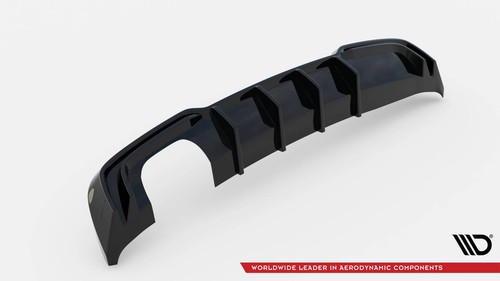 Difusor trasero aproximación para Audi A3 S-Line Sportback 8V Facelift negro brillante - Imagen 6 de 6