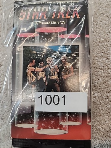 Star Trek Episode 45 A Private Little War VHS Sealed - Picture 4 of 4