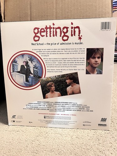 Getting In Laserdisc - Picture 2 of 2