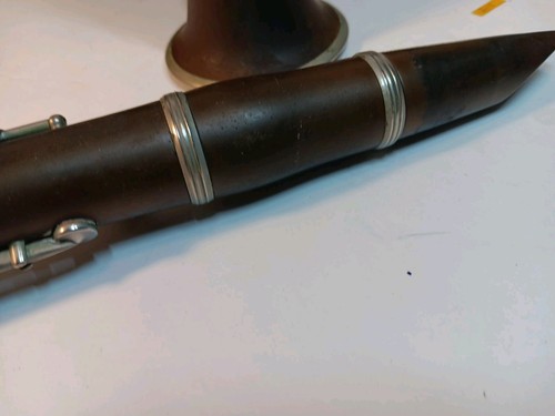 Antique Albert System Low Pitch clarinet & Case 1923 # B108915L - Picture 13 of 24