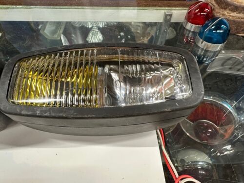 PAIR Vintage BLAZER 12V Turn Fog Parking Driving Lights NOS Working Lights Jeep - Picture 3 of 11