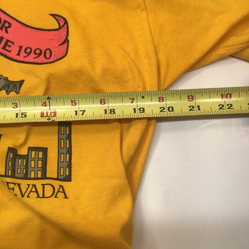 1990 Hollywood Horror Hall of Fame Halloween Event Shirt Promo Golden Nugget Vintage - Bild 10 von 14