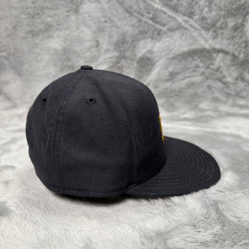 Vintage Michigan Wolverines Hat Blue 7 New Era 5950 Pro Model 100% Wool - Picture 5 of 10