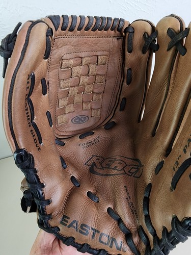 Easton EWX 13 All Leather 13" Rt Hand Throw EUC Baseball Glove Mitt - Picture 7 of 10