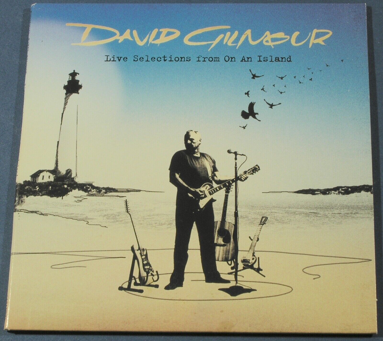 David Gilmour Live Selections From On An Island 3-Track Promo CD RARE Pink Floyd