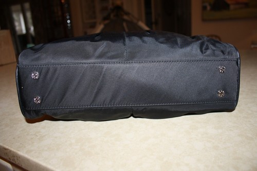 M Z Wallace Kingston Black Bedford Moto Satchel Handbag Mint Condition - Picture 4 of 10