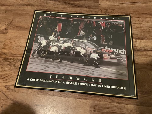 Dale Earnhardt #3 Teamwork Ready To Hang Wall Art - Picture 2 of 9