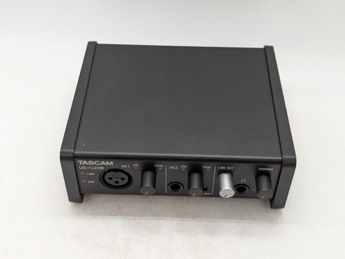 FAULTY Tascam US-1X2HR USB-C audio interface XLR input recording READ DESCRIP - Picture 4 of 16