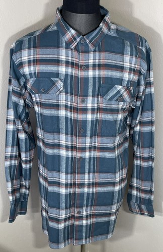 Columbia Omni-Wick Advanced Evaporation Altra Soft Plaid Flannel Shirt Size XXL - Picture 3 of 10