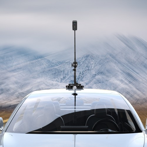 EE. UU. - Ventosa de montaje en coche para cámara de acción Insta360 ONE RS/X2/R/X/X3/X4/ONE/DJI - Imagen 3 de 6