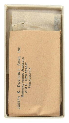 Medalla y barra de cinta de la Guardia Nacional de Pensilvania de la Primera Guerra Mundial en caja original - Imagen 3 de 7