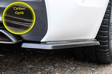 Bi Heckansatz Seitenteile aus ABS für BMW 5er G30 G31 mit M-Paket Carbon Optik