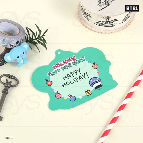BTS BT21 Official Authentic Goods Baby HOLIDAY Card 7SET + Tracking Number - Picture 5 of 10