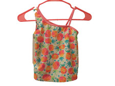 Op M 7-8 Pineapple Swimsuit Top