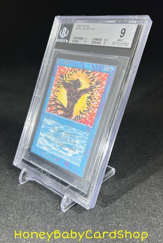 MTG Limited Edition Alpha 1993 Spell Blast BGS 9.0 MINT Old School 93/94 - Picture 3 of 6