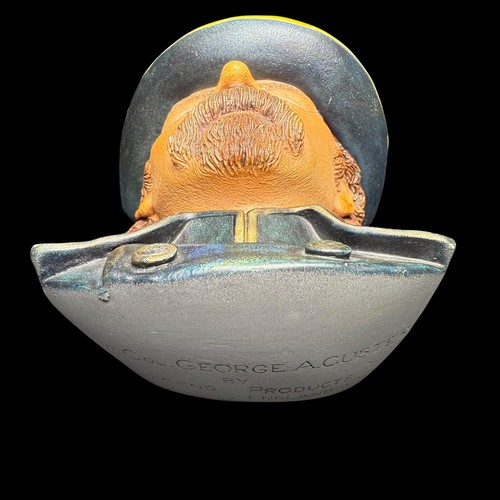 Rare Legends of England Col George Custer ChalkWare Wall Mask Civil War - Picture 7 of 18