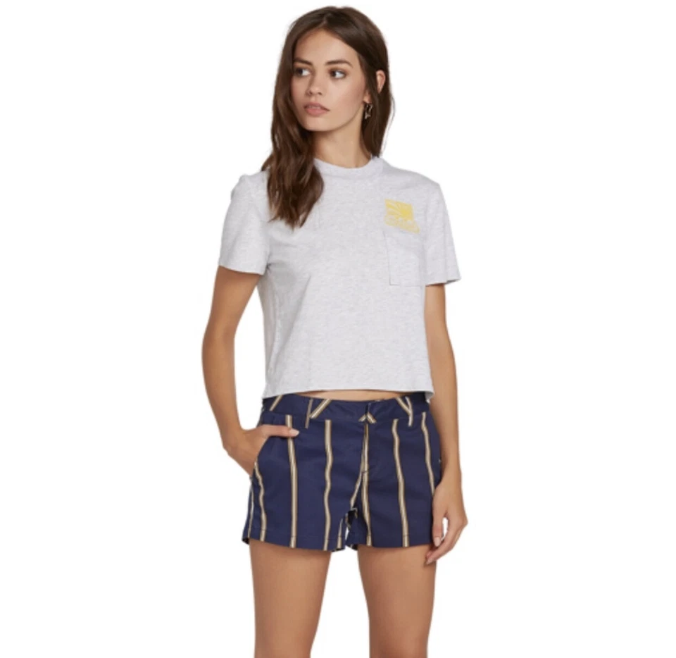Volcom Women's Chino Frochickie Shorts New With Tags - Image 2 of 4