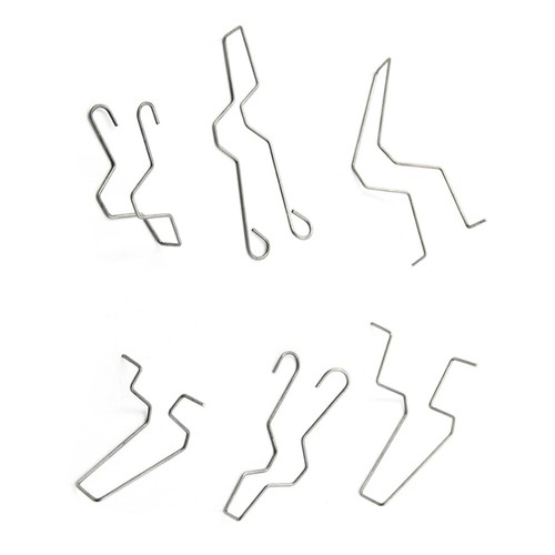 6Pcs Car Headlight Bulbs Metal Retainer Spring Clips Buckles For H1 H3 H4 H7 - Picture 10 of 11