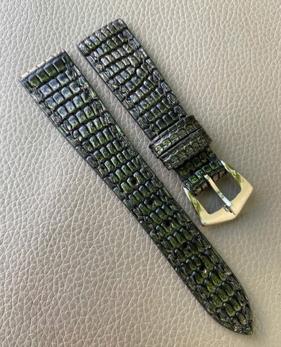 Genuine Lizard Leather Watch Strap Band Size 16 17 18 19 20 21 22 23 24 25 26mm - Picture 8 of 14