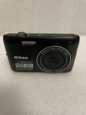 Nikon Coolpix S3500 Digitalkamera - Schwarz- (Defekt) -Vom Händler-