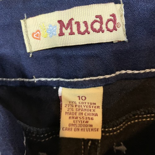 Mudd Jeans Mädchen Größe 10 Jegging Dark Wash High Rise Denim - Bild 8 von 10
