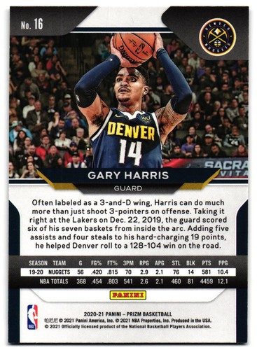 2020-21 NBA Panini Prizm Basketball Cards / You Pick / EX-MT - Picture 35 of 283