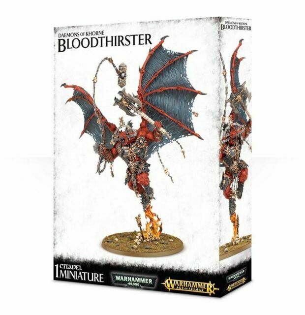 Warhammer 40000 Age of Sigmar Daemons Bloodthirster of Khorne Vente au détail