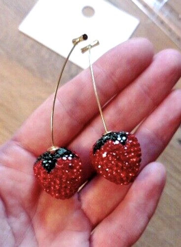 Red Earrings Floral Bird Many Styles Designs To Choose From - Picture 46 of 55