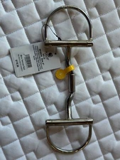 Toklat MB 04 Medium Dee w/o Hooks & Lowport Comfort Snaffle Bit 5”