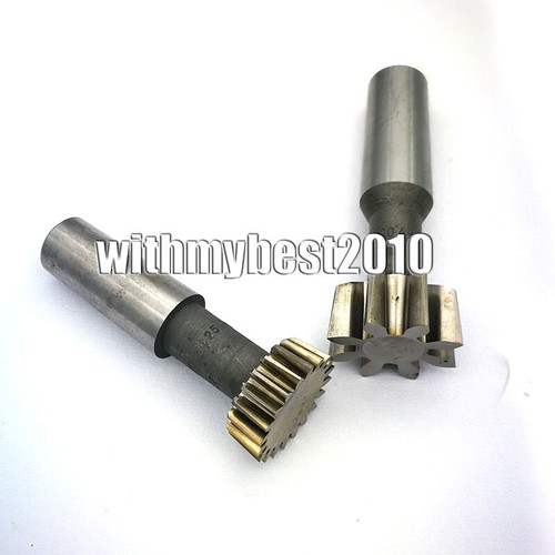 1pcs Taglierina per ingranaggi HSS con gambo conico 24/48DP 30pa 12 denti - Foto 1 di 2