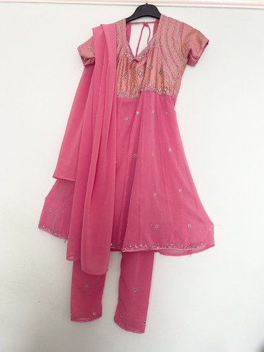 Girls indian Asian pakistani wedding outfit party dress Eid Dress 36 - Picture 2 of 9