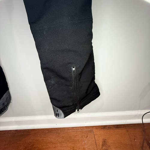 VTG Sport Obermeyer Ram Ski Pants Mens 32 Black Blend Ankle Zip Vail Snow READ - Picture 7 of 8