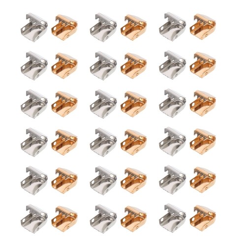 100 Pcs Shoelace Clips Buckle Connector Metal Locks Running Shoes Buckles