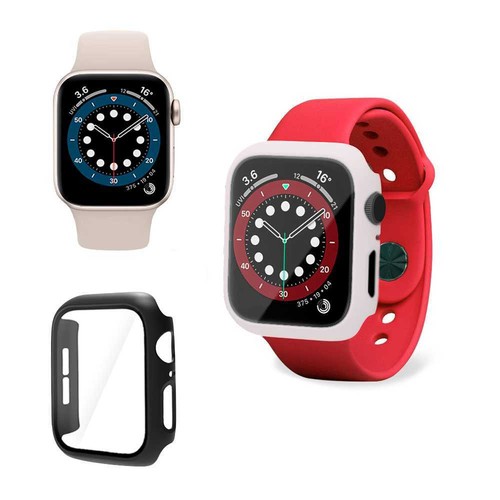 Custodia di Protezione Compatibile con Apple Watch Modello 4/5/6/SE - Afbeelding 5 van 7