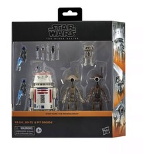Star Wars The Black Series – Set 4 Action Figure 15 Cm: R5-D4, BD-72 E 2 Pit Droid (The Mandalorian), Collezionabili Hasbro