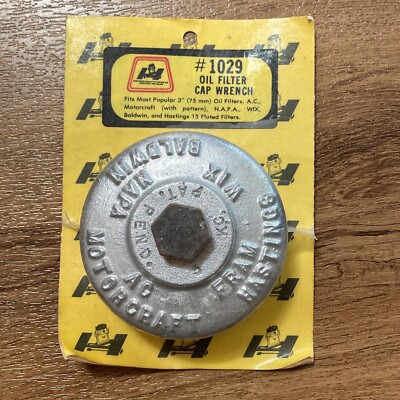 #ad KC Oil Filter Cap Wrench 3quot; 75mm Motorcraft Fram Hastings Wix NAPA Baldwin $21.99