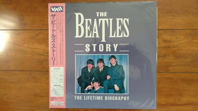 THE BEATLES STORY Laserdisc A Lifetime Biography Japan LD