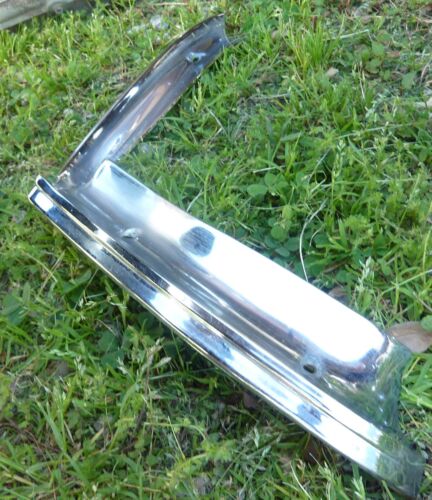 1966 66 Chrysler Newport Front Fender Bumper Edge Trim Molding Chrome Corner OEM - Bild 3 von 13