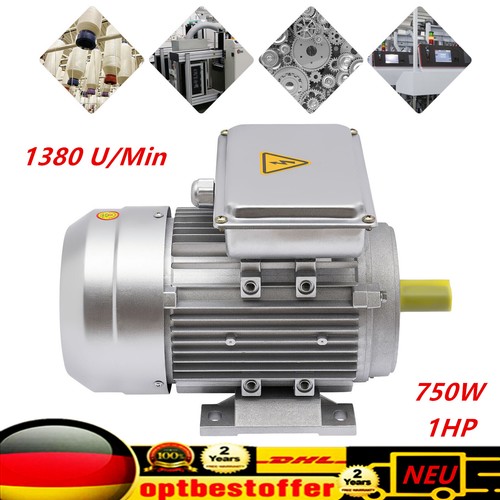 Motor eléctrico 0.75KW motor para compresor máquinas herramienta motor motor asíncrono - Imagen 1 de 18