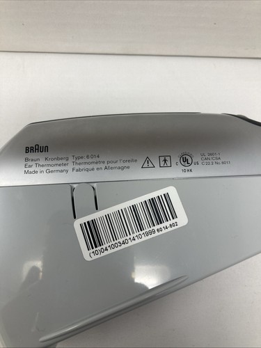 Welch Allyn Braun ThermoScan Pro 3000 Type 6014 Ear Thermometer & Holster Tested - Picture 6 of 9