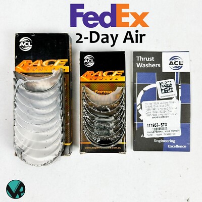 ACL Main Bearing Set 4B1972H-STD - Honda 4 Cylinder ACL Main Bearing Set 4B1972H-STD - Honda 4 Cylinder