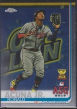 2019 Topps Chrome Update #81 Ronald Acuña Jr. Atlanta Braves