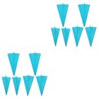  Set of 2 Silicone Piping Bags Reusable for Cake Cupcake Decorating